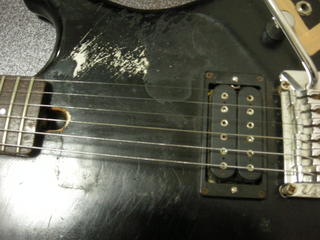 Hurricane bich型 変形ギター 音出し不可 ジャンク エレキ メタル